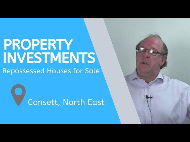 Property Investments in Consett, North East – Repossessed Houses for Sale Consett, North East