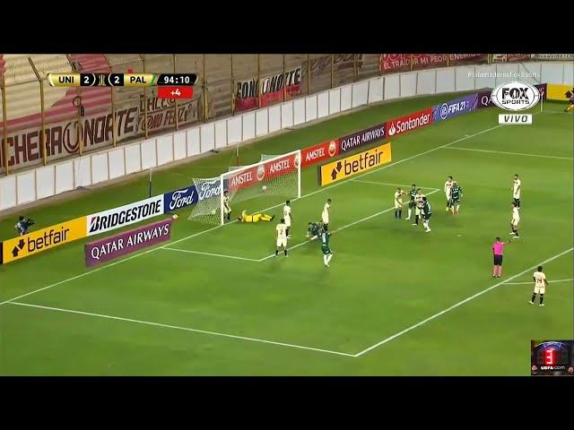 LATE GOAL of Renan Victor (Palmeiras) v Universitario PER at 90+4 ／ Libertadores 2021 GS MD1