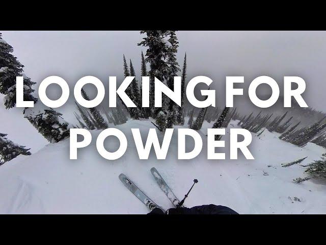 Marginal Skiing at Revelstoke