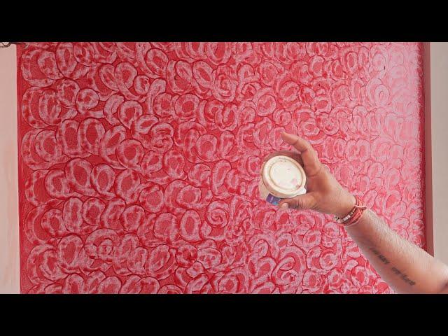 Wall Texture Kaise Banaye | New Wall Texture Painting Design | Interior wall Texture