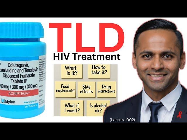 What Every HIV Patient Must Know About TLD Medication!