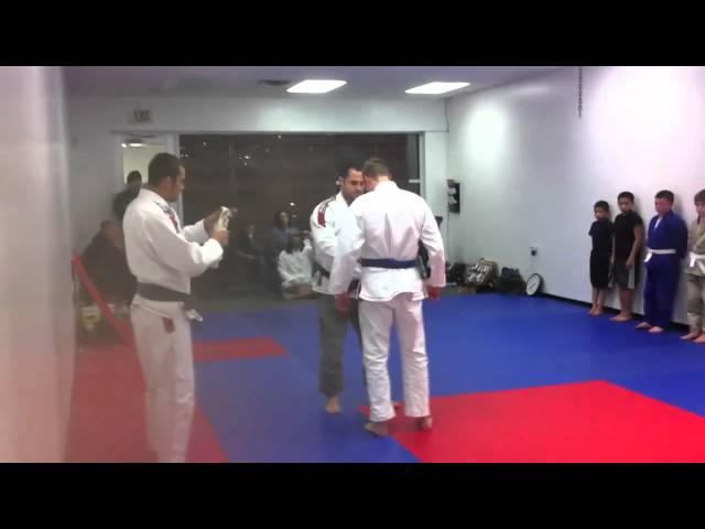 Chris gets his blue belt