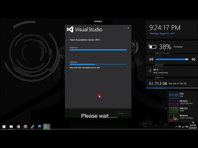 Install and Setup MS Visual Studio TeamFoundation Server 2017