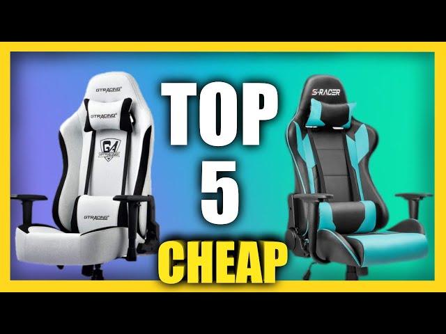 Best Cheap Gaming Chairs  2024 - Top 5 -  (Budget Friendly)