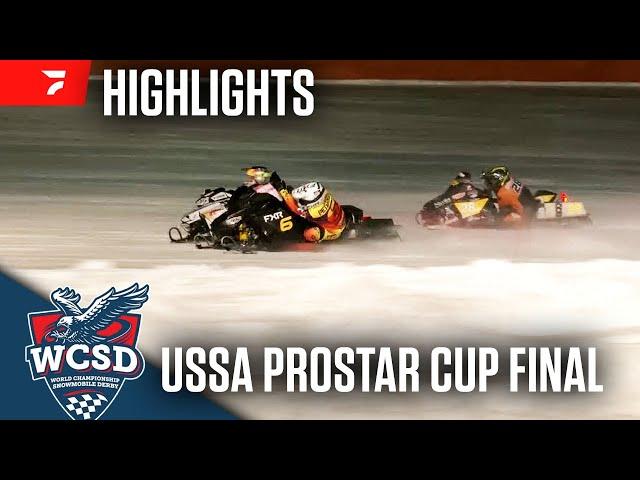 USSA ProStar Cup Final | World Championship Snowmobile Derby 1/17/25 | Highlights