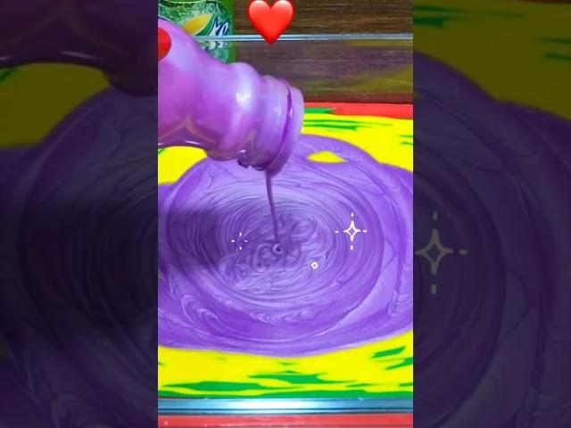 Mixing of random things in slime best oddly satisfying ASMR sound #viral #slime #shortvideos #asmr