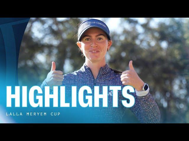 Tournament highlights of Cara Gainer's first LET victory | Lalla Meryem Cup