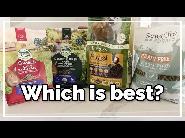 11 Rabbit Pellet Brands - A Nutritional Comparison (Australian )