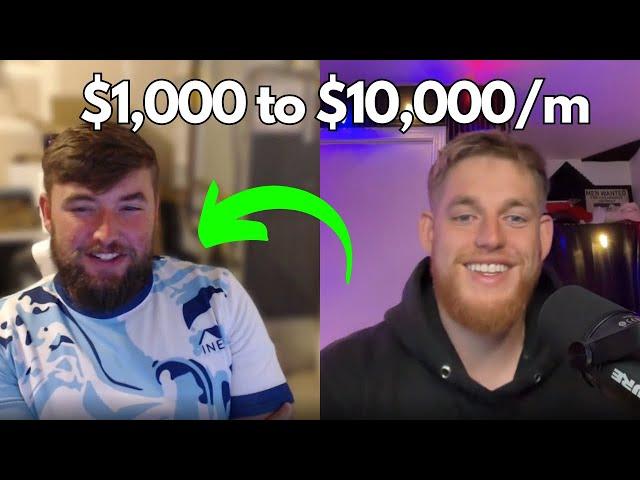 How Kyle makes $9,673 per month cleaning stuff