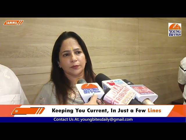 Anu Gupta, President Jammu East Citizen Forum holds press conference on important issues of Jammu