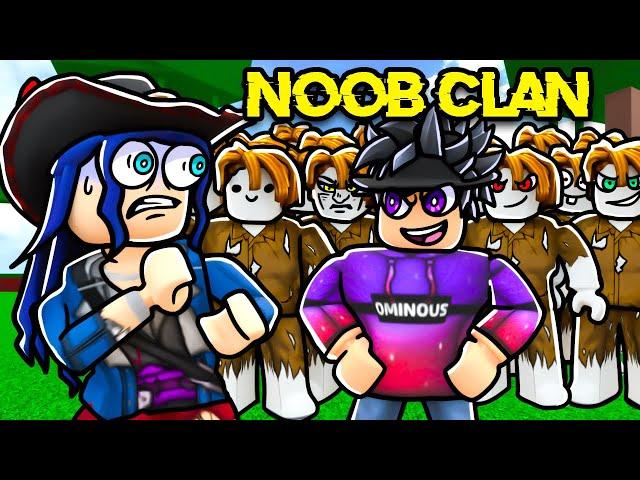 She Only KILLED NOOBS, So I Made A NOOB CLAN For REVENGE! (Roblox Blox Fruits)