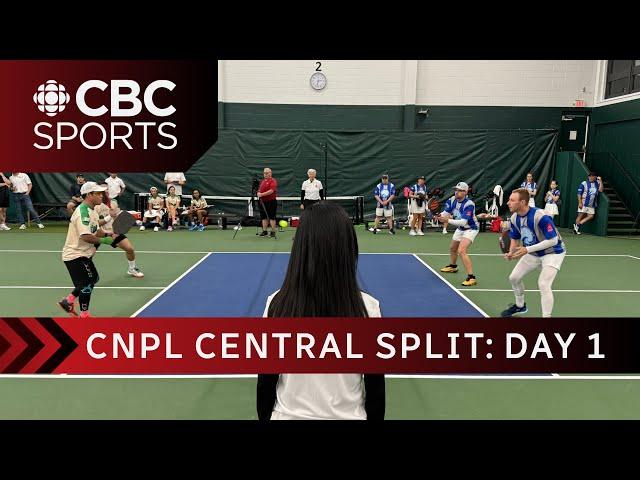 2024 Canadian National Pickleball League Central Split Day 1 | CBC Sports