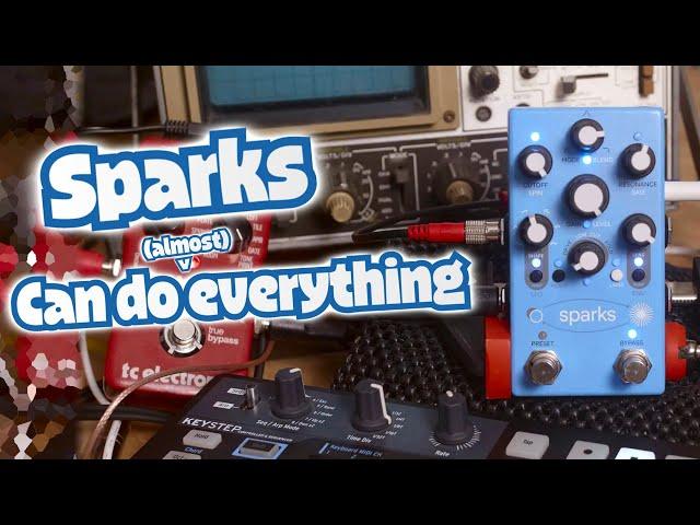 Kinotone Sparks // A Stereo Modulating Analog Harmonic Processor