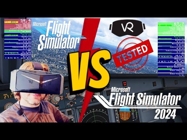 MFS 2024 vs MSFS 2020 VR FPS Comparison - TAA vs DLSS STRESS TEST! WHICH IS BETTER? 13900K, RTX4090