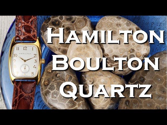 Indiana Jones's Hamilton American Classic Boulton Quartz H13431553 Watch