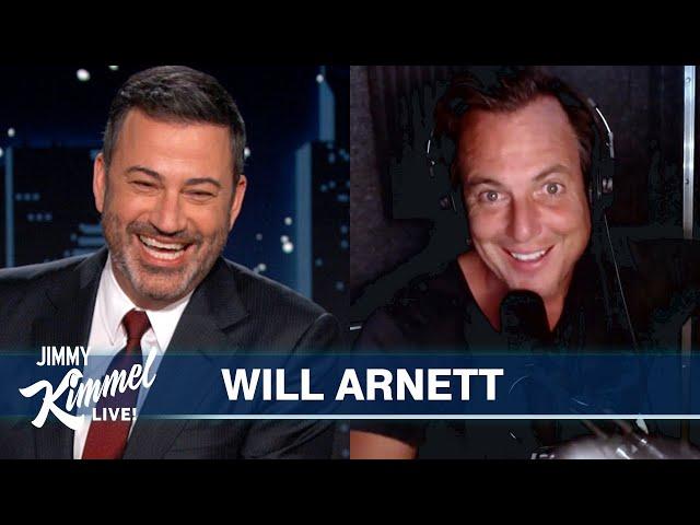 Will Arnett Saves the Day After Jason Bateman Bails on Jimmy Kimmel