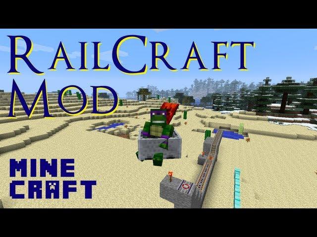 Minecraft Mod Showcase: RAILCRAFT!!!