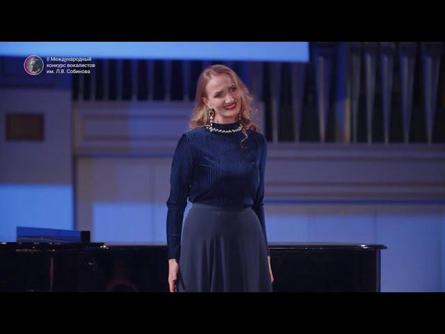 Пьянкова Дарья, меццо-сопрано (Челябинск, Россия) Международный конкурс вокалистов им. Л.В. Собинова