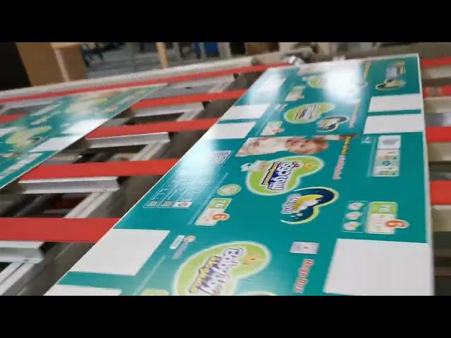 HANWAY Single-pass Corrugated Paperboard Digital Printing Machine in KSA