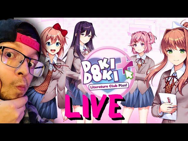 Someone Told Me This Was SCARY? - Doki Doki Literature Club Plus - Ep 1