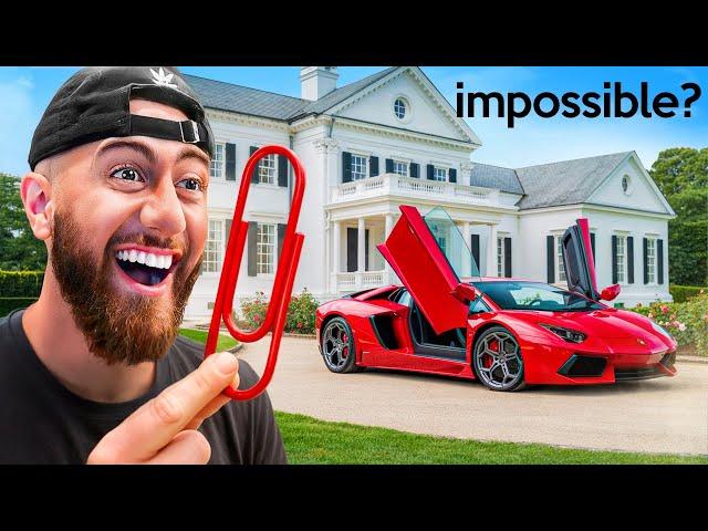 Trading A Paperclip To A House