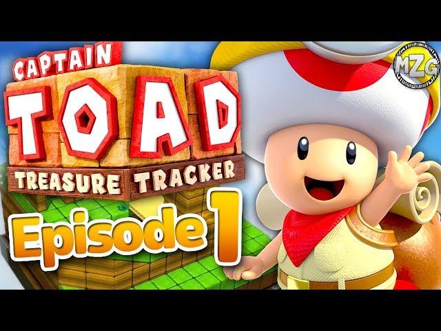 Captain Toad Treasure Tracker Gameplay Walkthrough - Episode 1 - Toad's Adventure! (Nintendo Switch)