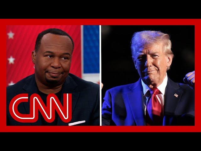 Roy Wood Jr. reacts to Trump’s saying "manhood is under attack"