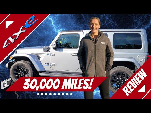 1.5 Year 30,000 Mile Review on the Jeep 4xe Wrangler. The Good The Bad & The Ugly.