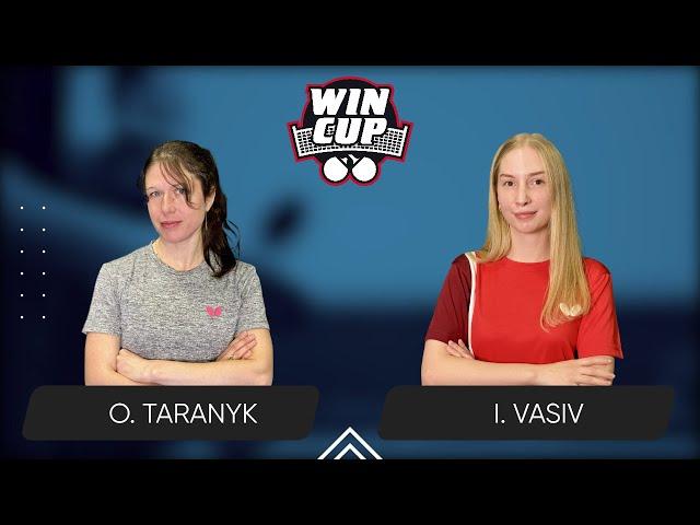 07:30 Olena Taranyk - Iryna Vasiv 23.12.2024 WINCUP Women Professional. TABLE 1