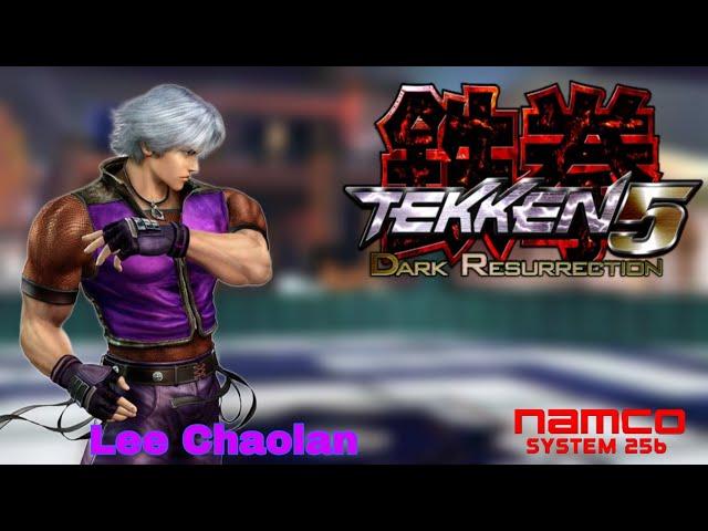 Tekken 5 Dark Resurrection Lee Chaolan arcade gameplay Namco System 256