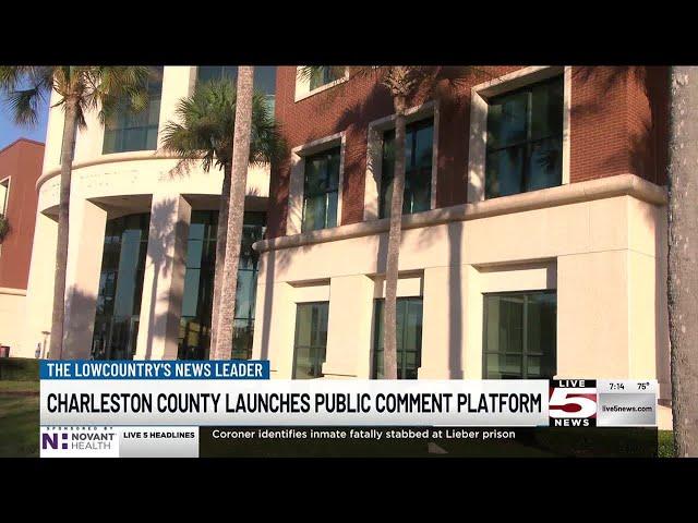 VIDEO: Charleston County launches public engagement platform