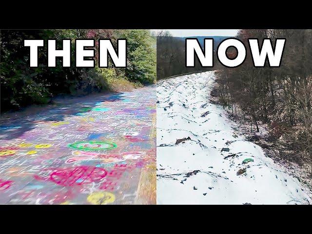 The Graffiti Highway - Why was it Destroyed? | Centralia PA Mine Fire