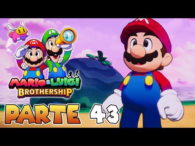 ¡SOLO MARIO Y LUIGI PUEDEN PARAR ESTO! | PARTE #43 | MARIO & LUIGI: CONEXIÓN FRATERNAL