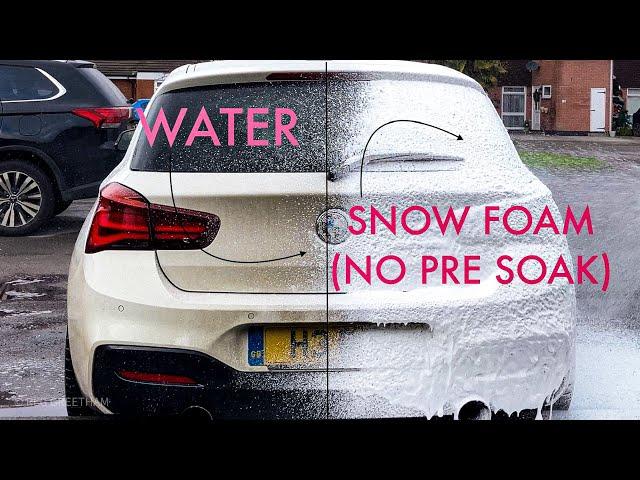 Does Snow Foam Actually Work? V2 – Now with Pre-Soaking