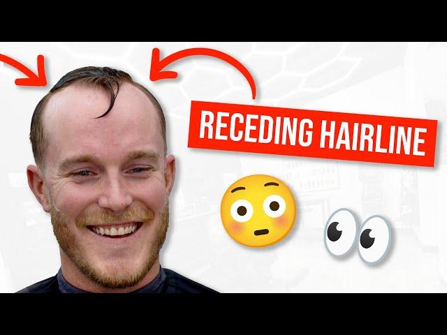 How to cut a Receding Hairline 