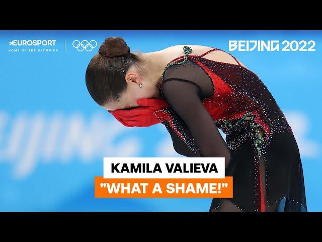 Tearful Kamila Valieva finishes in 4th place | 2022 Winter Olympics