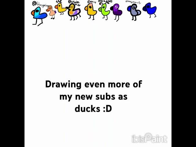 #duck #art #ibispaintx #drawingsoftware #digitalart #artandcraft #artist #artdrawing #speedpaint