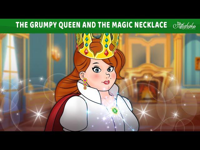 The Grumpy Queen and The Magic Necklace  | Bedtime Stories for Kids in English | Fairy Tales