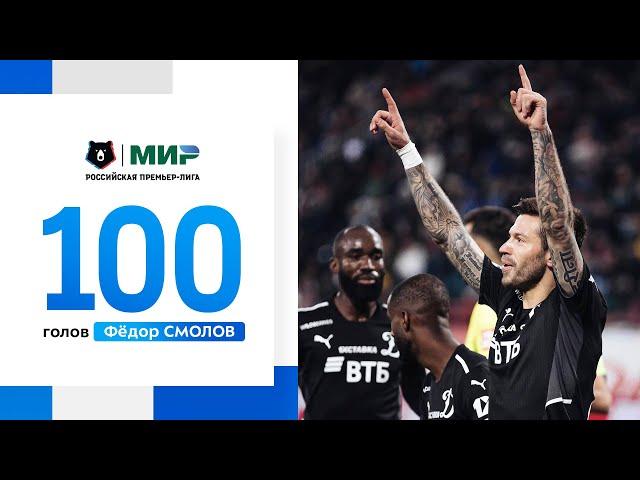 100 Goals by Fedor Smolov in RPL