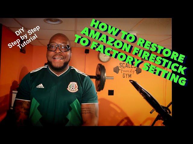2020  NEW Firestick Users QUICK TIPS: HOW TO RESTORE FIRESTICK TO FACTORY DEFAULT SETTING!!