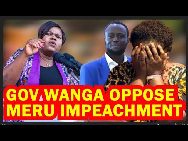 GOV GLADYS WANGA DEFEND MERU GOV KAWIRA MWANGAZA,,,SAYS WOMEN WILL NOT ALLOW HER IMPEACHMENT