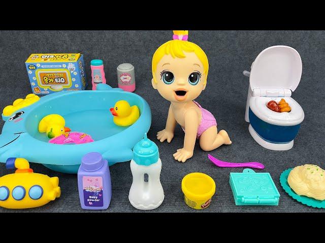 ASMR COCOMELONSatisfied when opening the cocomelon baby bath toy box🩷ココメロンのベビーバスおもちゃ箱を開けて満足