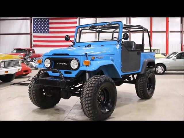 1974 Toyota Land Cruiser Blue