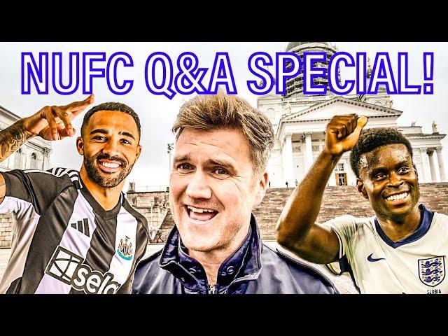 Guehi in? Wilson out? NUFC Q&A from Helsinki!