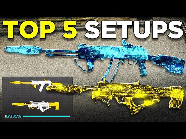 NEW TOP 5 META ASSAULT RIFLE LOADOUTS in MW3 SEASON 6  (Modern Warfare 3 Best Class Setups) Warzone