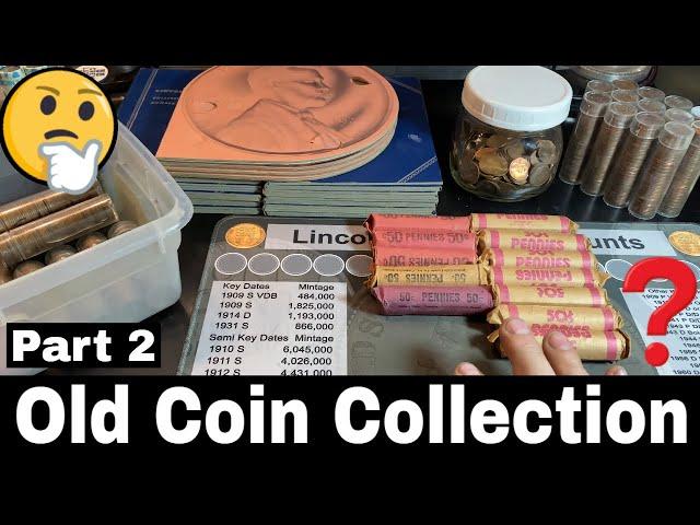 I Bought an Old Coin Collection - Wheat Penny Rolls, Copper Rolls