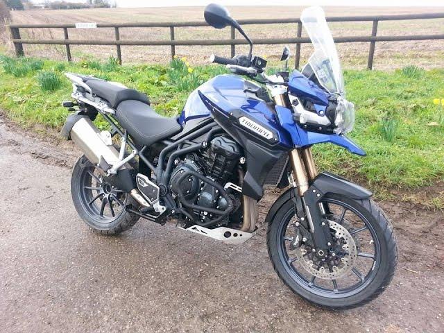  TRIUMPH TIGER  EXPLORER 1200 ONBOARD REVIEW 