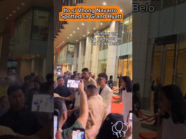 Vhong Navarro Ito Spotted sa Grand Hyatt #shorts #vhongnavarro #viralvideo