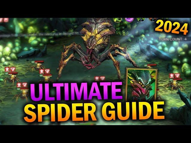 BUILD AN OP SPIDER CHAMP TEAM! Spider's Den Beginner Tips - Raid Shadow Legends Guide (2024)