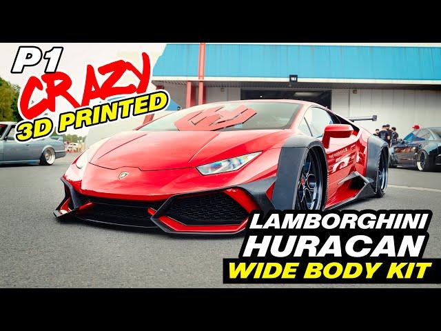 Turning A Lamborghini Huracan Into A Countach- Amazing Transformation! (part 1)